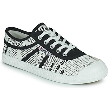 Shoes Low top trainers Kawasaki LEGEND NEWS PAPER White