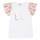 Clothing Girl short-sleeved t-shirts Lili Gaufrette NOLELI White