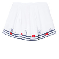 Clothing Girl Skirts Lili Gaufrette MAYA White