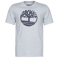 material Men short-sleeved t-shirts Timberland SS KENNEBEC RIVER BRAND TREE TEE Grey