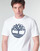 Clothing Men short-sleeved t-shirts Timberland SS KENNEBEC RIVER BRAND TREE TEE White