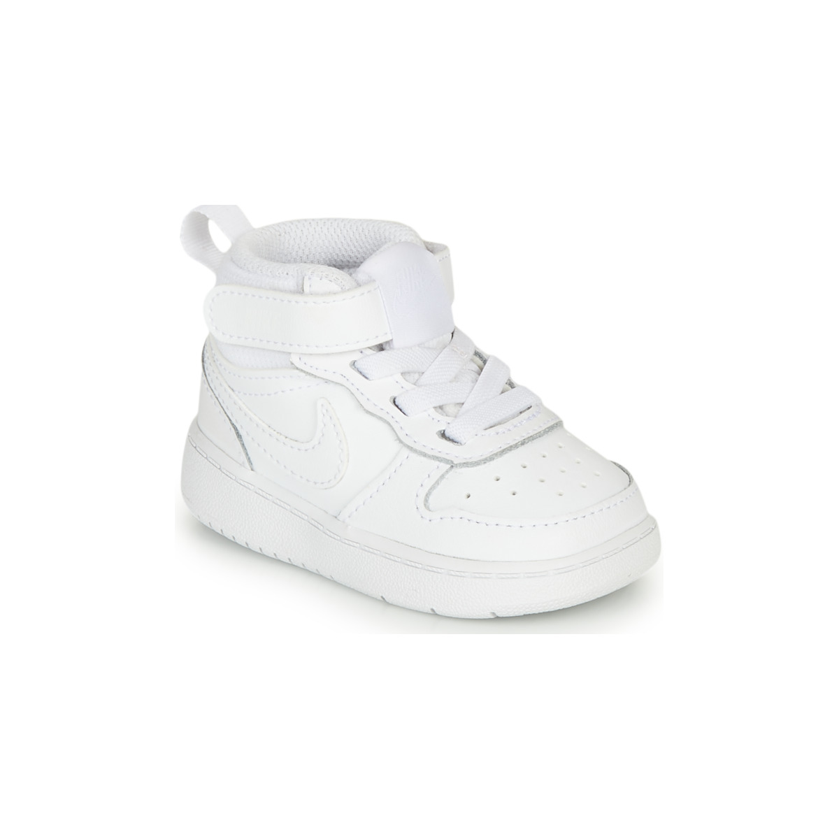 Nike Court Borough Mid 2 Td White Free Delivery Spartoo Net Shoes Low Top Trainers Child Usd 48 00
