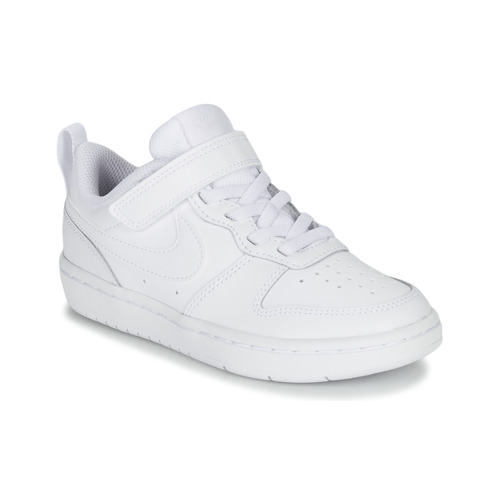 Shoes Children Low top trainers Nike COURT BOROUGH LOW 2 PS White