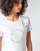 Clothing Women short-sleeved t-shirts Marciano ICED LOGO TEE White / Blue