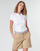 Clothing Women short-sleeved polo shirts Tommy Hilfiger HERITAGE SS SLIM POLO Blc