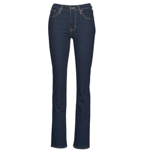 Levi's 725 RISE Blue - Free | Spartoo NET ! - Clothing jeans Women USD/$96.80
