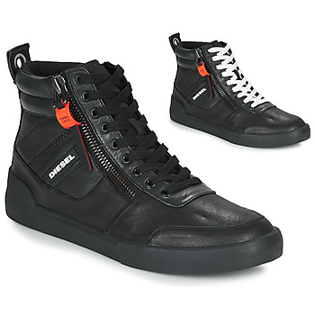 Shoes Men High top trainers Diesel S-DVELOWS Black