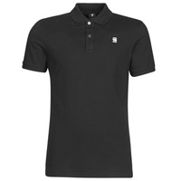 material Men short-sleeved polo shirts G-Star Raw DUNDA SLIM POLO SS Black