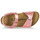 Shoes Girl Sandals Birkenstock RIO PLAIN Cosmic / Sparkle / Old / Pink