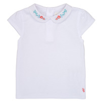 Clothing Girl short-sleeved t-shirts Carrément Beau JULIEN White