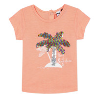 material Girl short-sleeved t-shirts 3 Pommes EMMA Orange