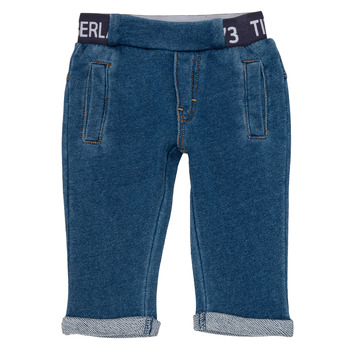 Clothing Boy 5-pocket trousers Timberland VALENTIN Blue