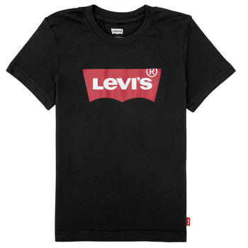 material Boy short-sleeved t-shirts Levi's BATWING TEE Black