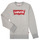 Clothing Boy sweaters Levi's BATWING CREWNECK Grey