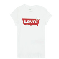 Clothing Girl short-sleeved t-shirts Levi's BATWING TEE Black