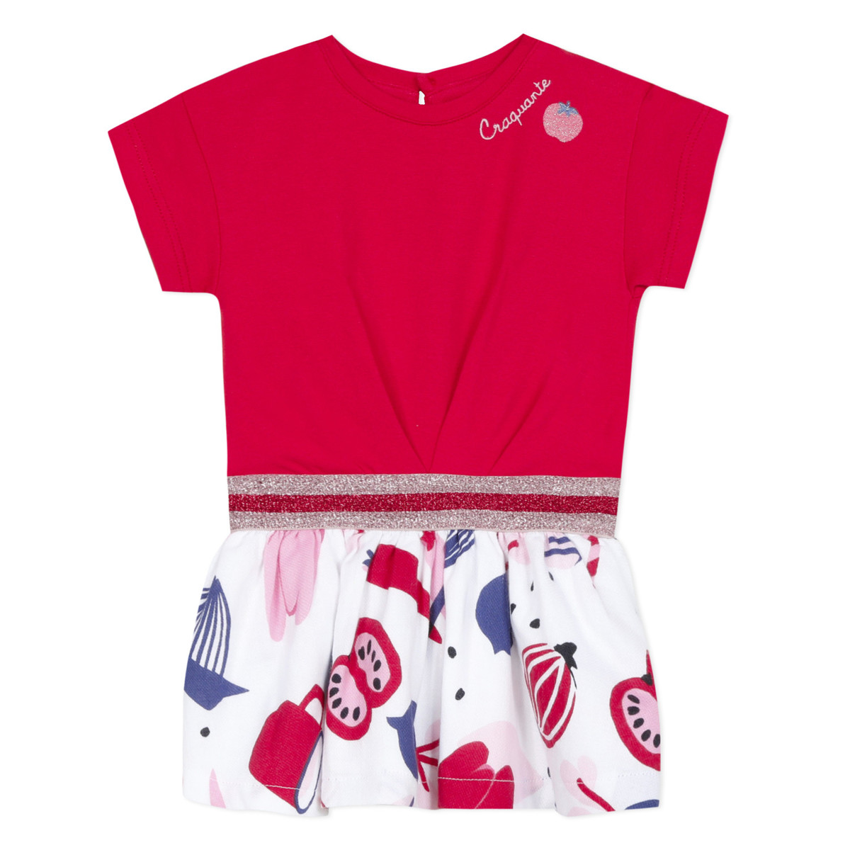 Clothing Girl Short Dresses Catimini DAMIANO Red