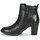 Shoes Women Ankle boots Caprice LUTIMA Black
