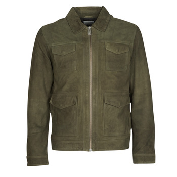 material Men Leather jackets / Imitation le Selected SLHRALF Kaki