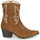 Shoes Women Ankle boots Betty London MOSSINO Camel