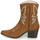 Shoes Women Ankle boots Betty London MOSSINO Camel