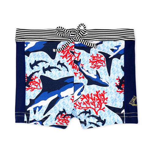 material Boy Trunks / Swim shorts Petit Bateau FEUILLAGE Multicolour