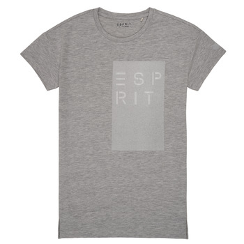material Girl short-sleeved t-shirts Esprit EVELYNE Grey