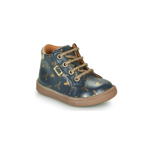 Shoes Girl Mid boots GBB FAMIA Blue / Gold