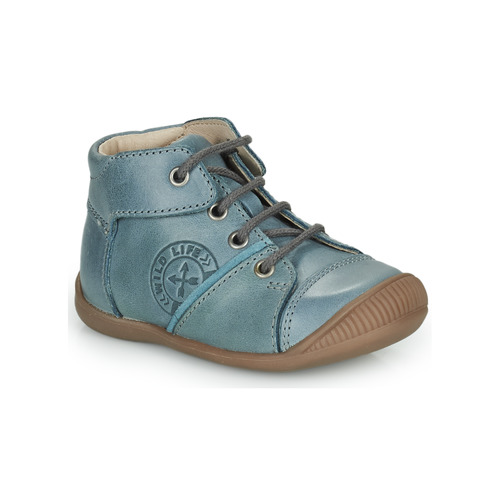 Shoes Boy High top trainers GBB OULOU Blue