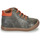 Shoes Boy High top trainers GBB TIDO Grey