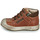 Shoes Boy High top trainers GBB OLANGO Brown