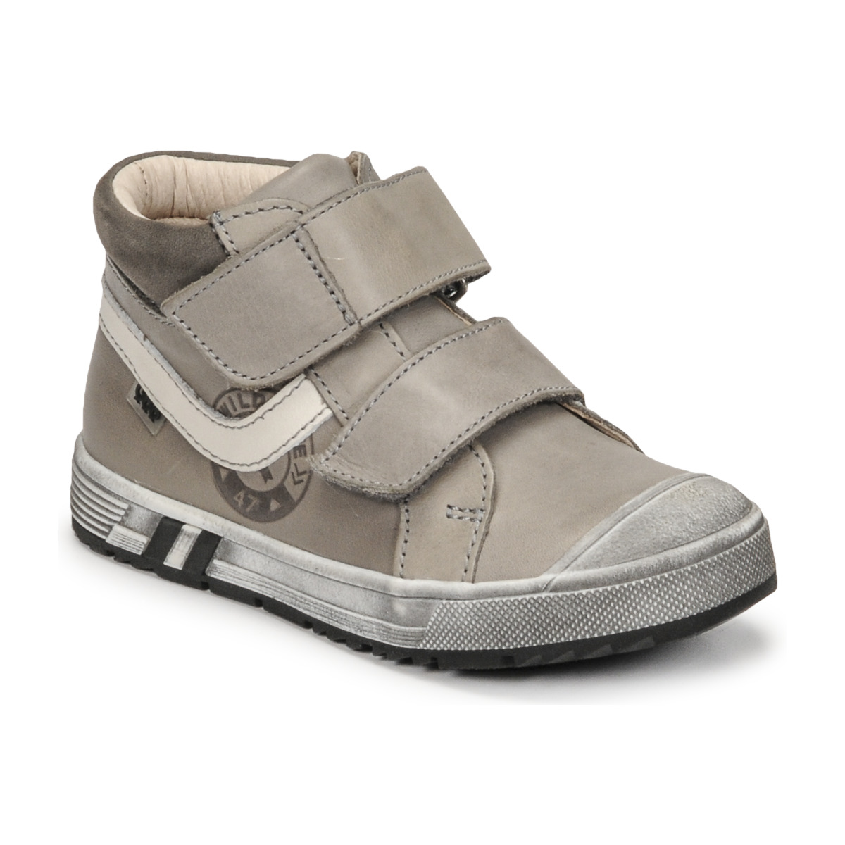 Shoes Boy High top trainers GBB OMALLO Grey