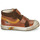 Shoes Boy High top trainers GBB OMALLO Brown