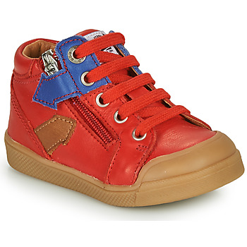 Shoes Boy High top trainers GBB IONNIS Red
