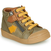 Shoes Boy High top trainers GBB IONNIS Green