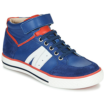 Shoes Boy High top trainers GBB ALIMO Blue