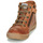 Shoes Boy High top trainers GBB KELIG Brown