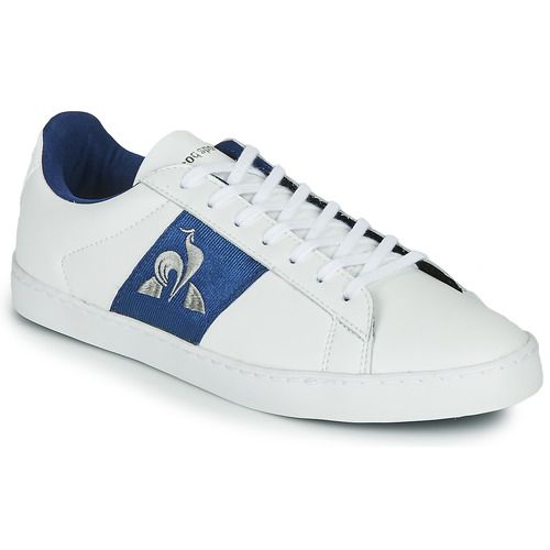 Coq Sportif ELSA White / Blue - delivery | NET ! - Shoes Low top trainers Women USD/$70.40