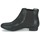 Shoes Women Mid boots Elle MABILLON Black / Brillant