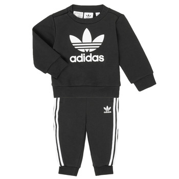 material Children Sets & Outfits adidas Originals CREW SET Black