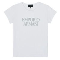 material Girl short-sleeved t-shirts Emporio Armani 8N3T03-3J08Z-0100 White