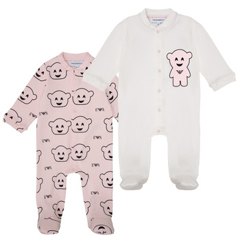 material Girl Sleepsuits Emporio Armani 6HHV06-4J3IZ-F308 Pink