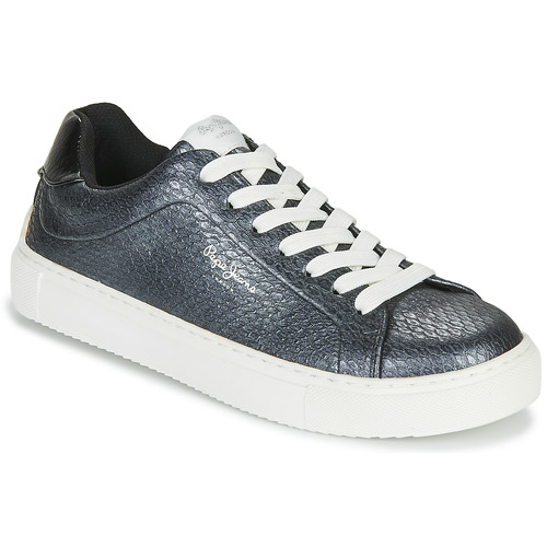 Shoes Women Low top trainers Pepe jeans ADAM SNAKE Grey