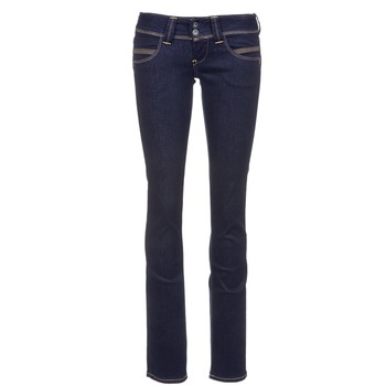 material Women straight jeans Pepe jeans VENUS Blue / M15