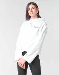 material Women sweaters Champion HEAVY COMBED COTTON FLEECE White