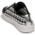 Shoes Women Low top trainers MICHAEL Michael Kors OLIVIA LACE UP Black / White