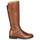 Shoes Girl Boots Acebo's 9863-CUERO-T Brown