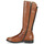 Shoes Girl Boots Acebo's 9863-CUERO-T Brown