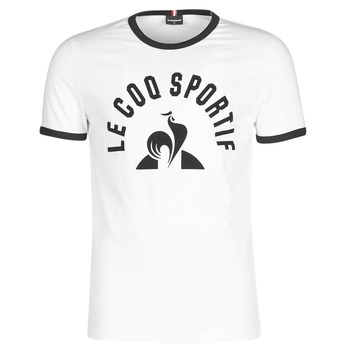 material Men short-sleeved t-shirts Le Coq Sportif ESS TEE SS N°3 M White