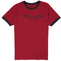 material Boy short-sleeved t-shirts Teddy Smith TICLASS 3 Red