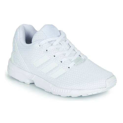 Shoes Children Low top trainers adidas Originals ZX FLUX C White